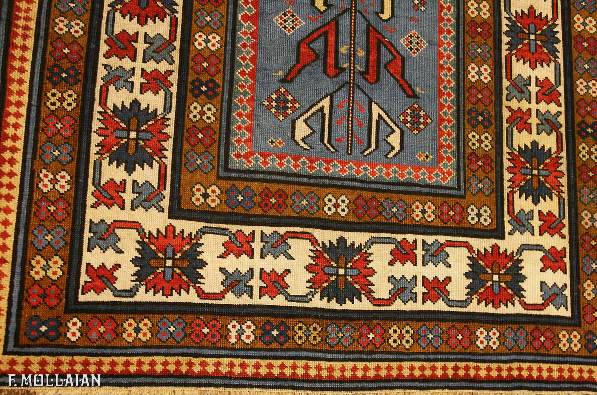 Teppich Spur Kaukasischer Antiker Kuba (Quba) n°:93558546
